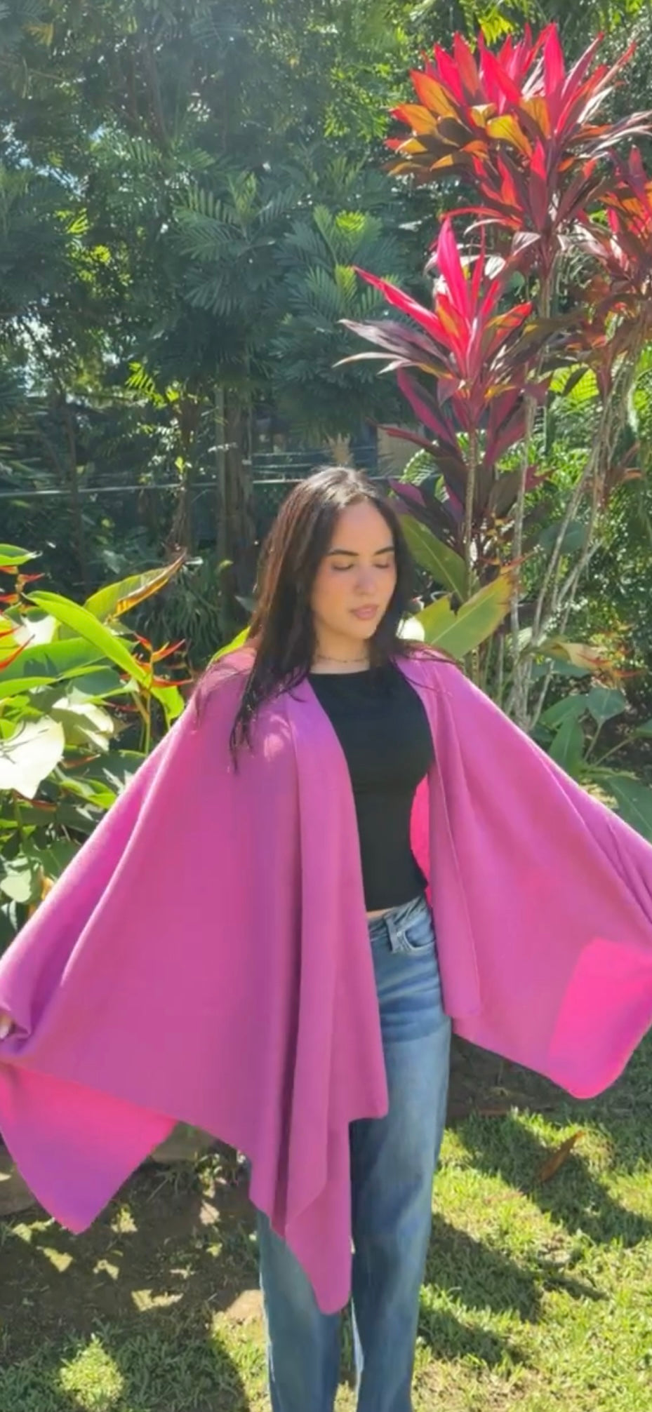 Shoulder Strap Ruana