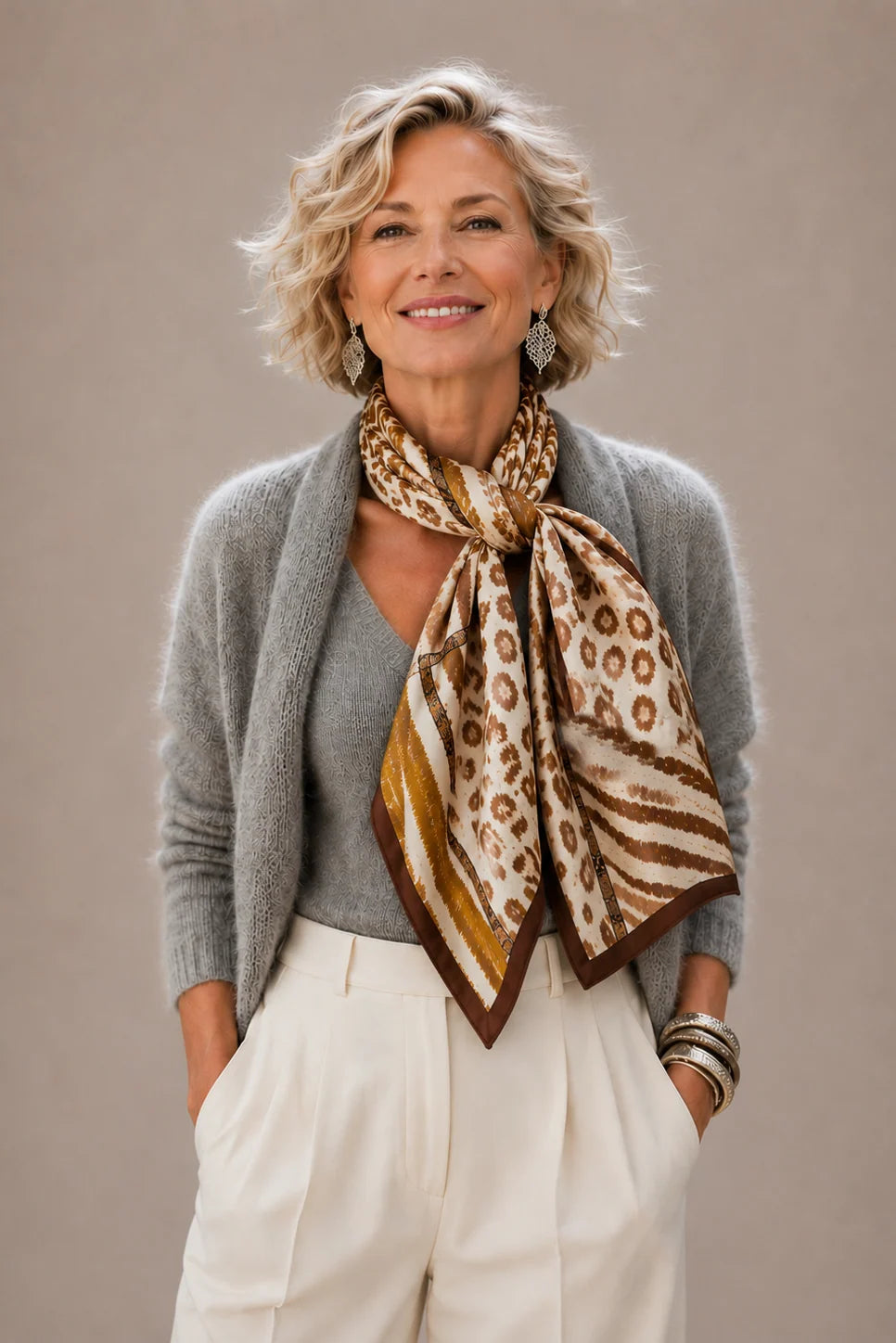 The Big Square Scarf