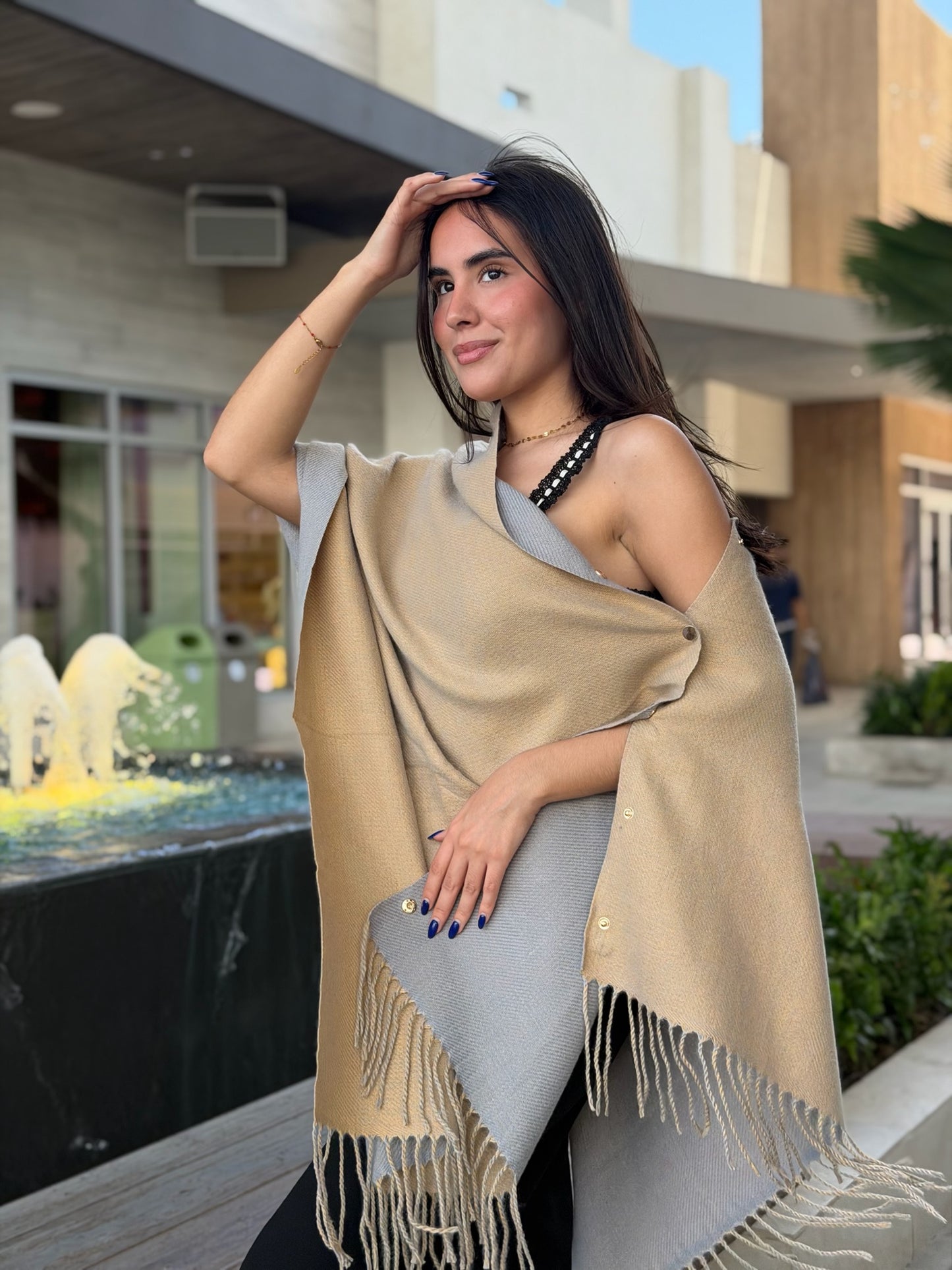 Camila Reversible Shawl