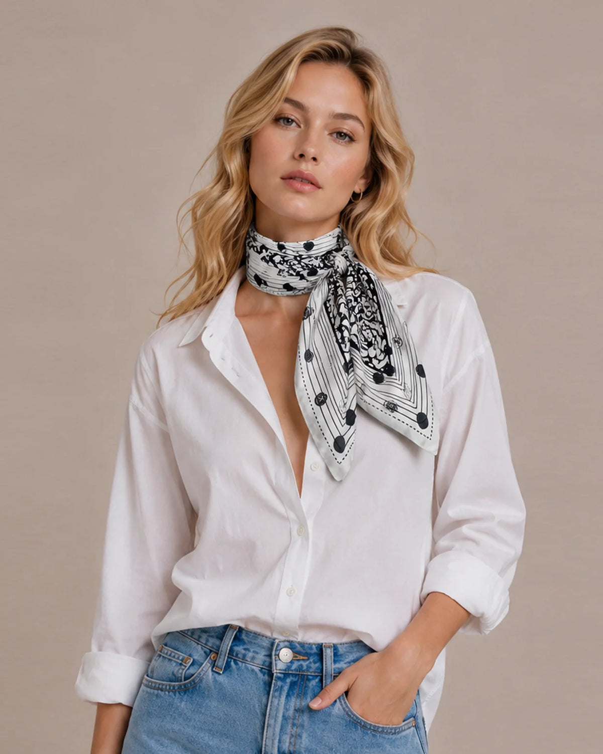 The Big Square Scarf