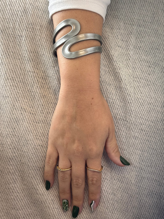Metal Lock Bangle