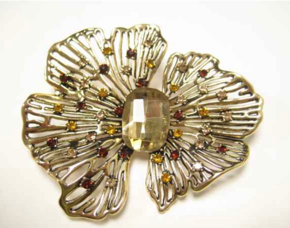 Magnificent Flower Brooch