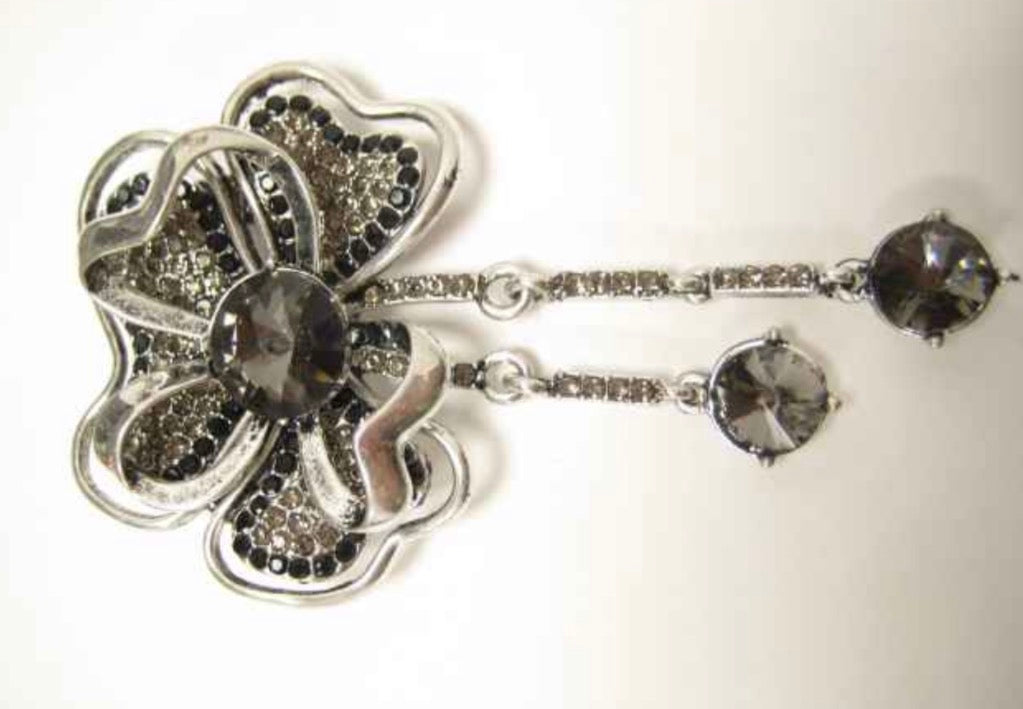 Floating Flowers Brooch