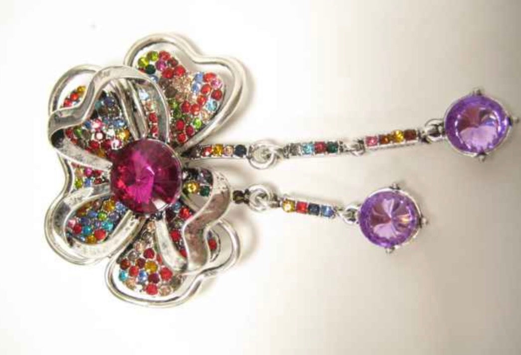 Floating Flowers Brooch