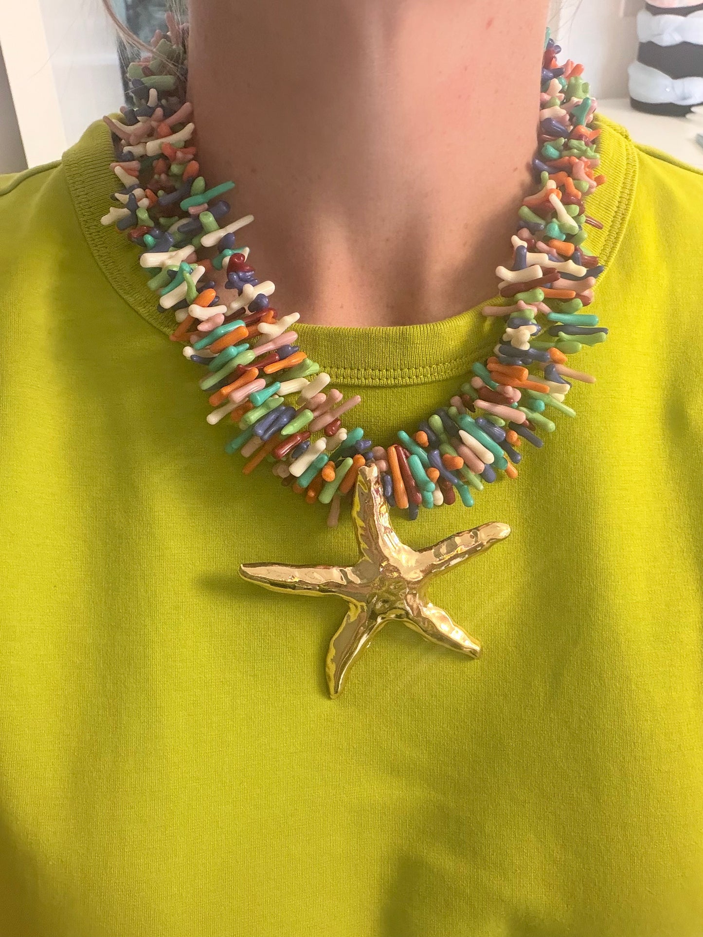 Collar Estrella Coralina