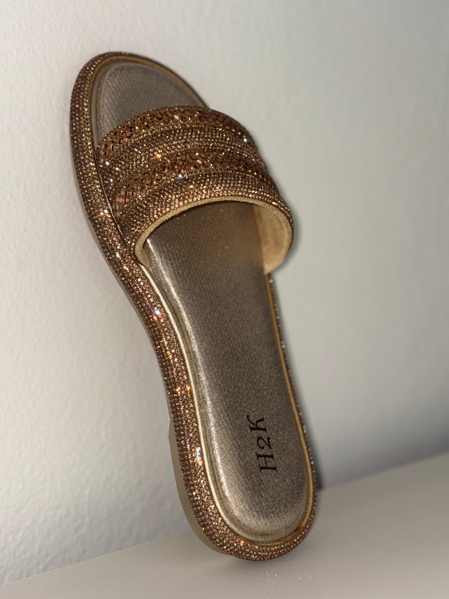 Swan Gold Sandal