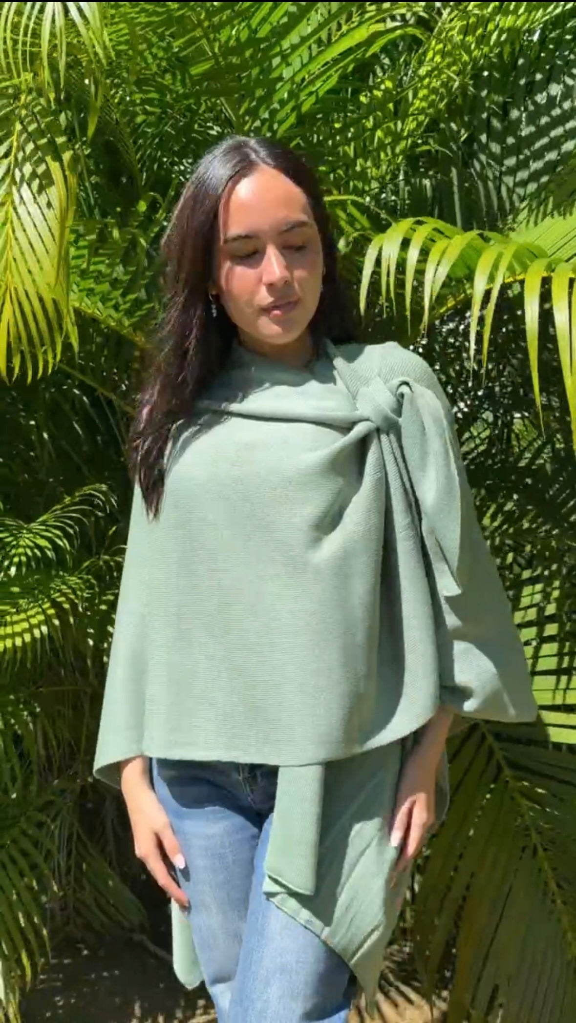 Shoulder Strap Ruana