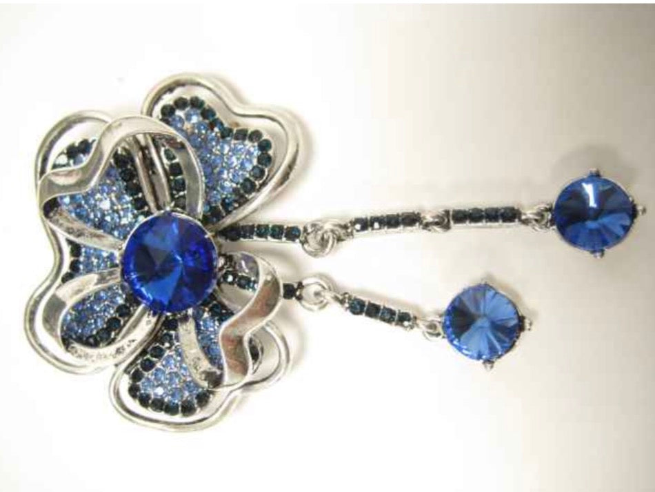 Floating Flowers Brooch