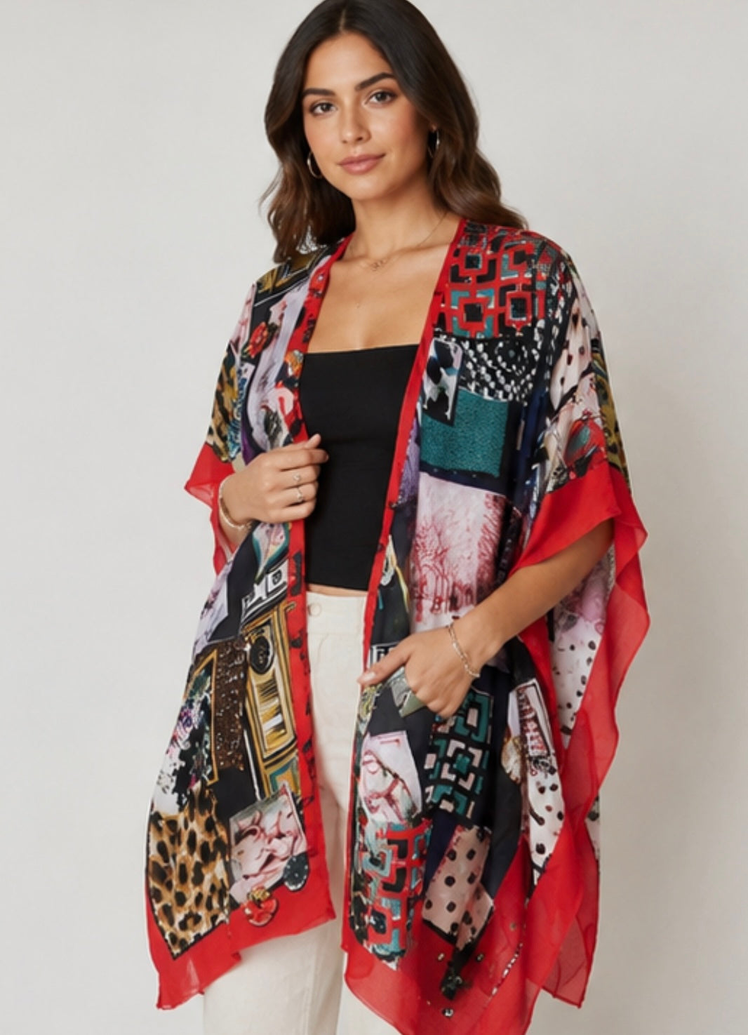 Traveling Art Kimono