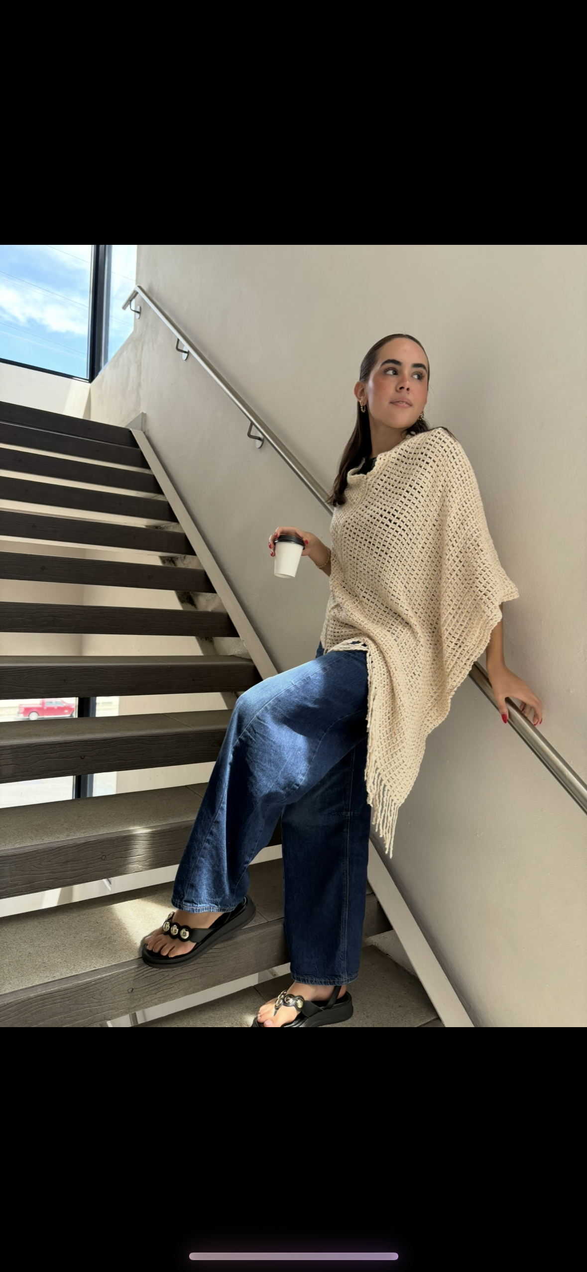 Chic Knit Poncho