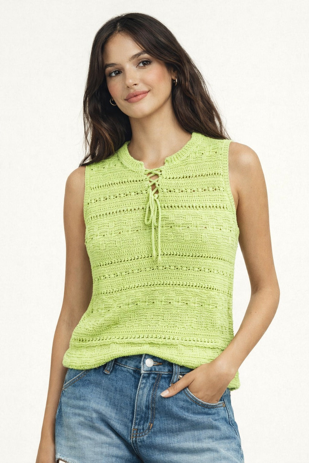 Lace Top Poncho