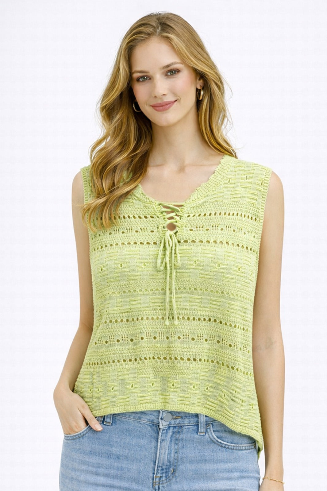 Lace Top Poncho