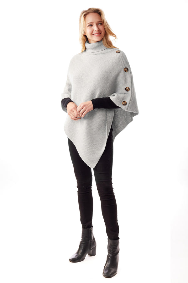 Turtleneck Poncho