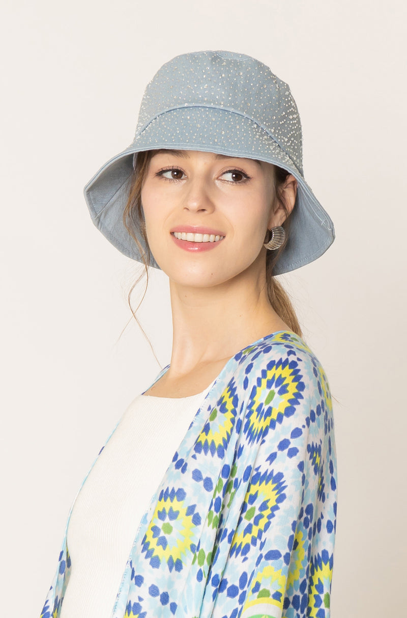 Sparkle Denim Hat