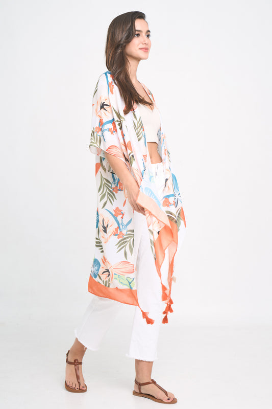 Tropi Belle Flower Kimono
