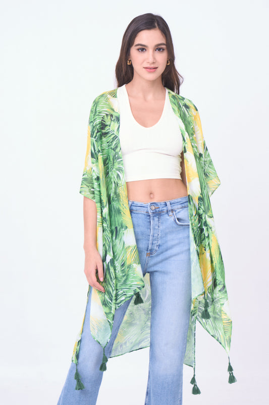 Monstera Kimono