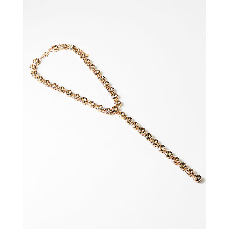 Topaz Tie Necklace