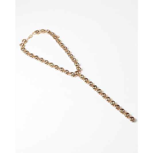 Topaz Tie Necklace