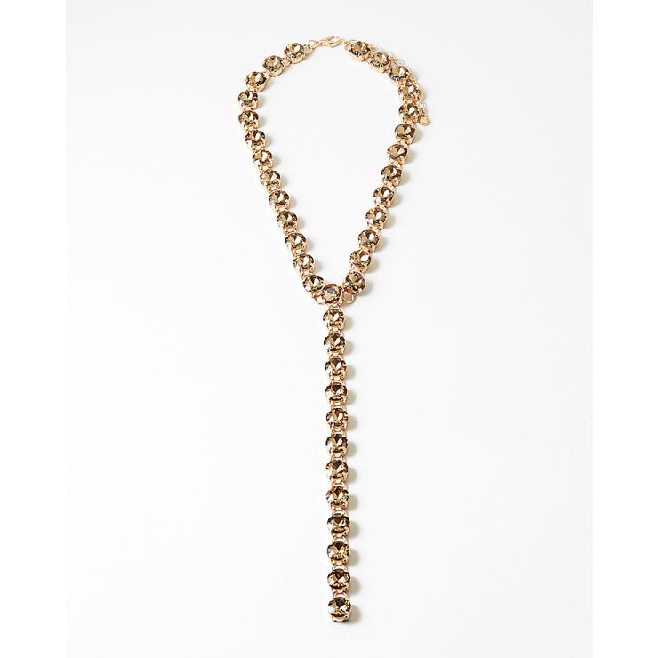 Topaz Tie Necklace