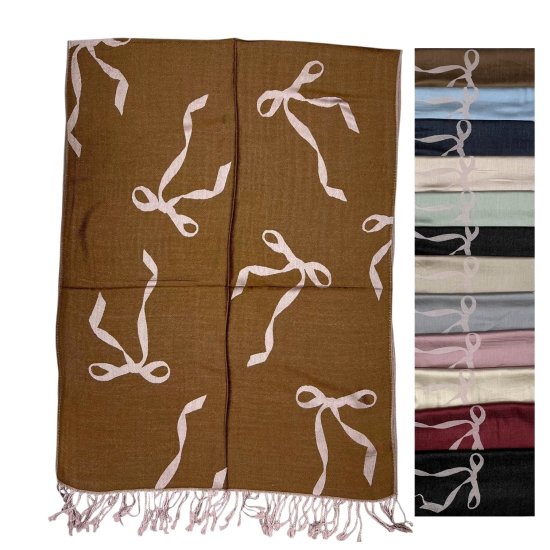 Bowknot Pashmina Assorted