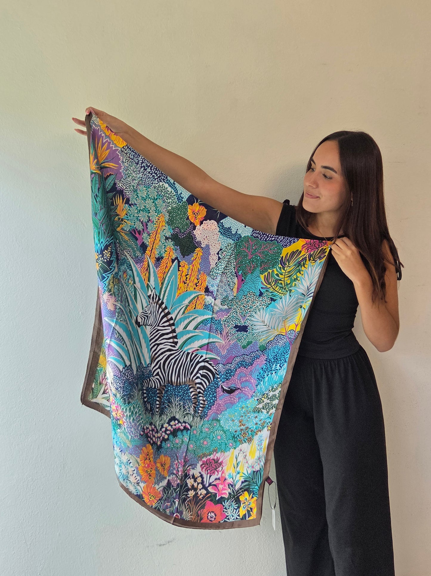 Multi Use Satin Scarf