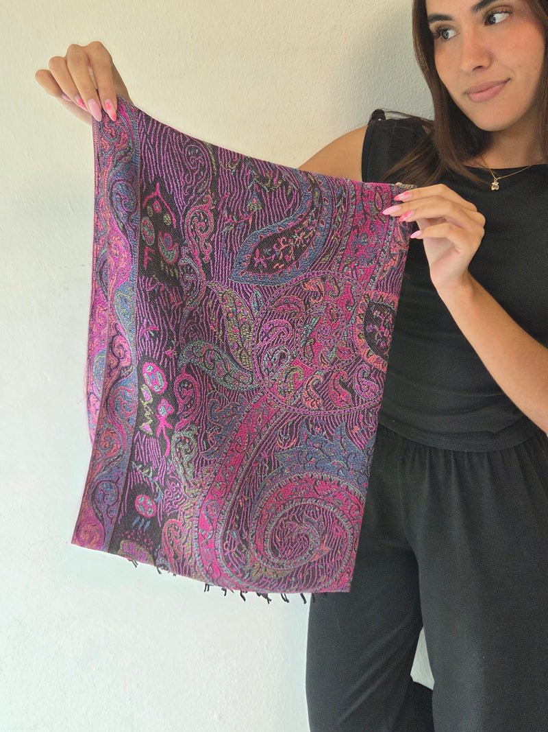 Neon Paisley Pash