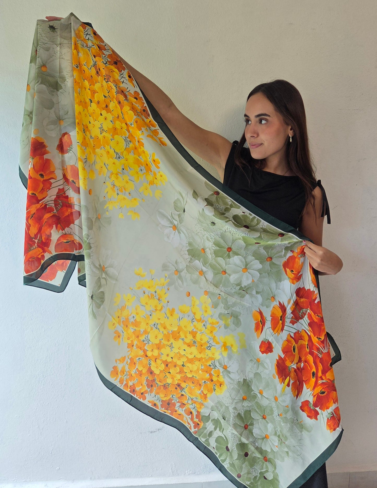 Multi Use Satin Scarf