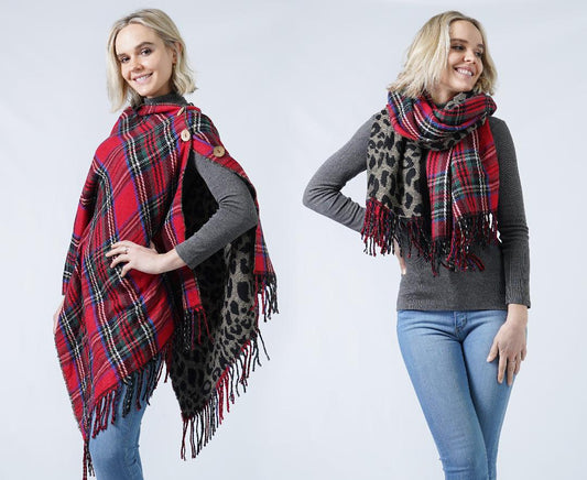 PL Reversible shawl