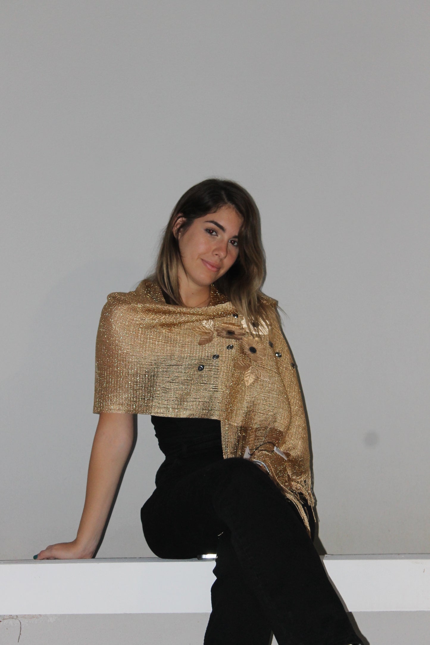 Fancy Ceci Shawl