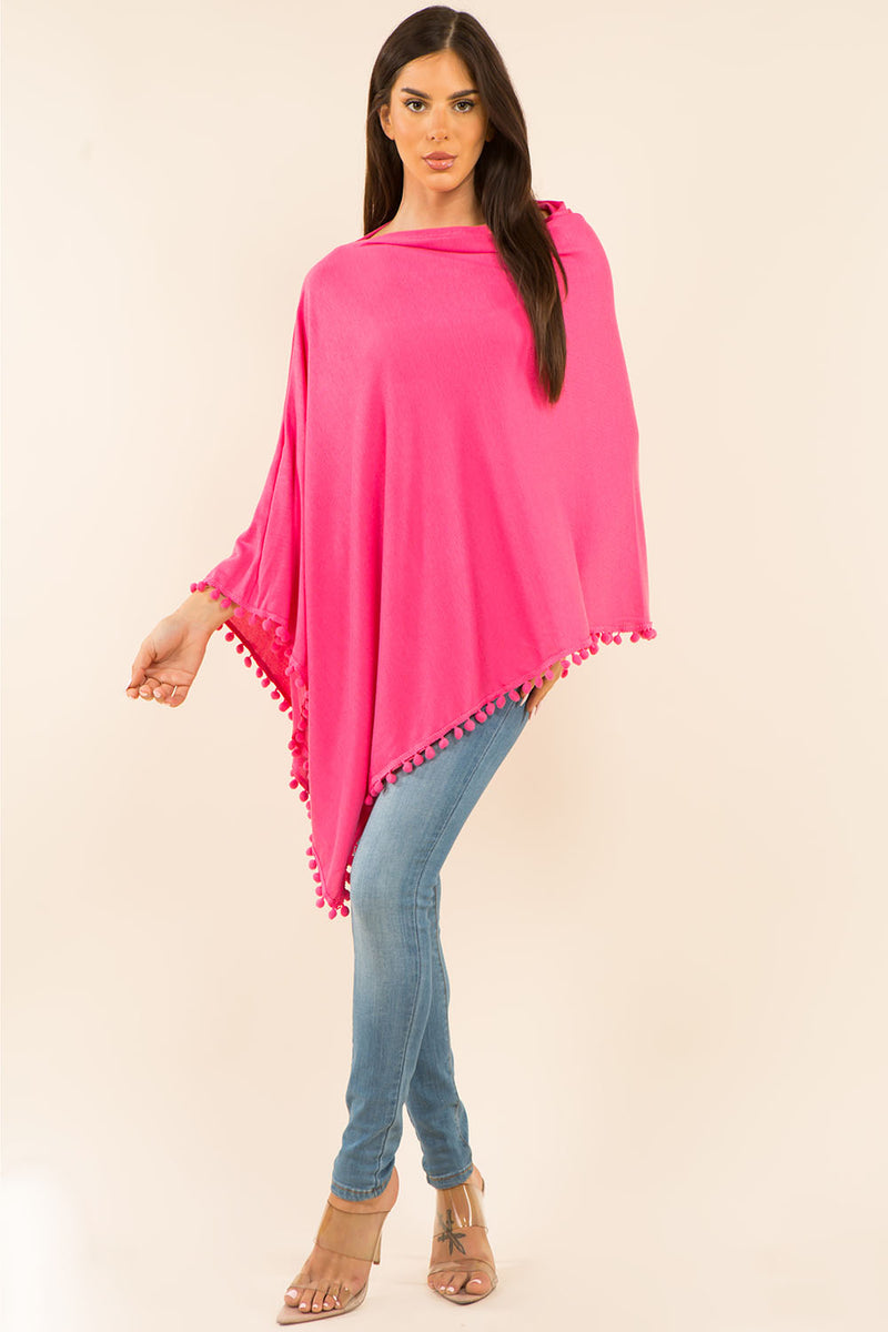 Pom Pom Poncho