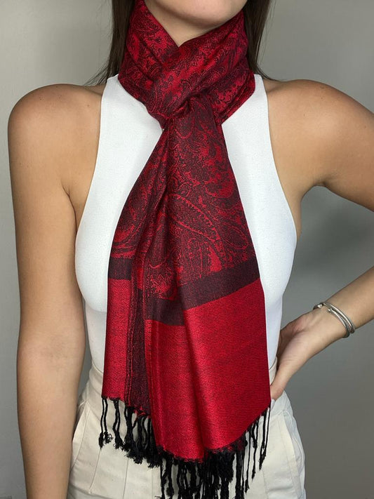 Jacquard Red/Black
