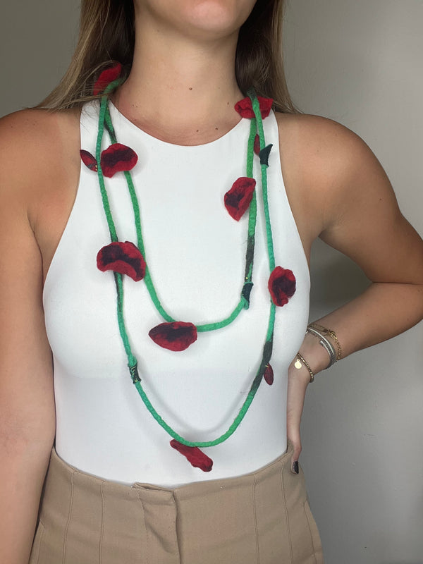 Wool Necklace