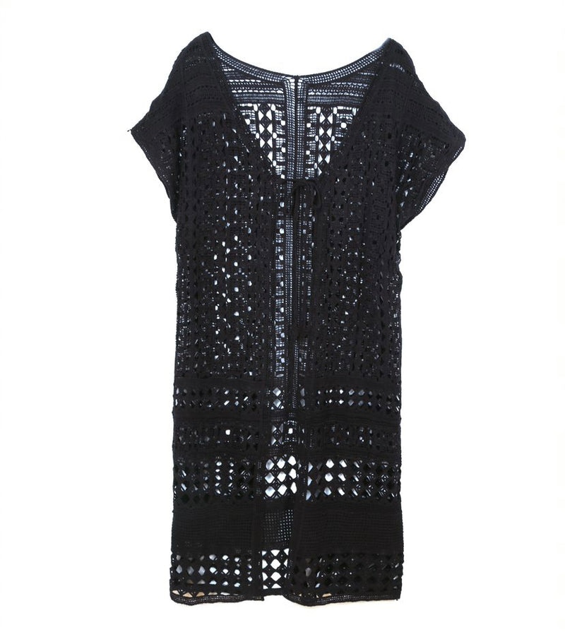 Geometric Crochet Kimono