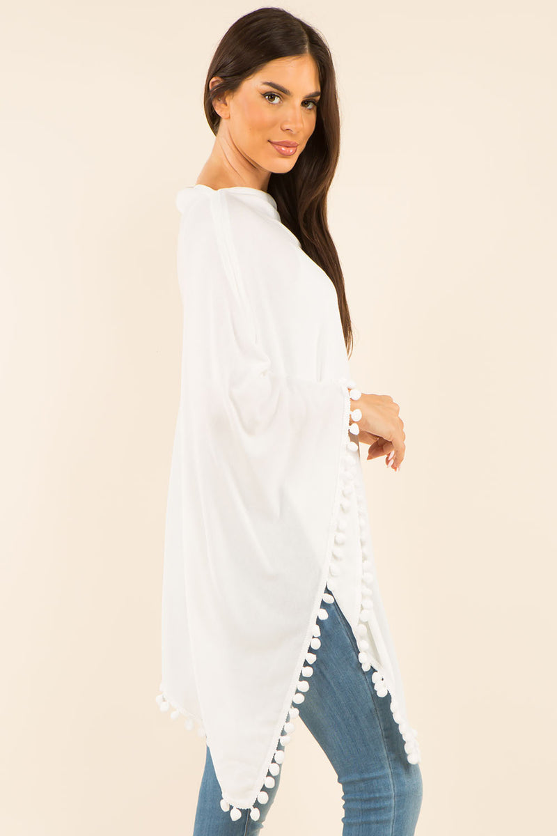 Pom Pom Poncho