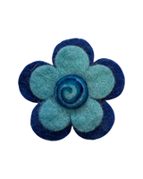 Wool Flower Pin